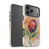 For Apple iPhone 18 Pro Case, MagSafe Compatible Protective Cover, Watercolour Flower | iCoverLover Australia