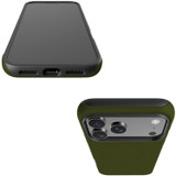 For Apple iPhone 18 Pro Max Case, MagSafe Compatible Protective Cover, Army Green | iCoverLover Australia