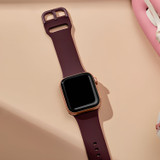 Apple Watch Series 12 46-mm Strap - Wine Red | iCoverLover