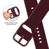 Wine Red Watch Strap for Apple Watch Series 12 42-mm | iCoverLover