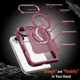 For iPhone Duo Case - MagSafe Ring Stand - Midnight Purple