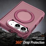 For iPhone Duo Case - MagSafe Ring Stand - Midnight Purple