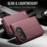 For iPhone Duo Case - CaseMe RFID Wallet - Red