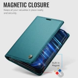For iPhone Duo Case - CaseMe RFID Wallet - Green