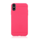 Magenta Honeycomb Dropproof iPhone XS & X Case | Protective iPhone XS & X Covers | Protection iPhone XS & X Case | iCoverLover