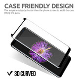 Black Samsung Galaxy S9 Full 3D Edge to Edge Tempered Glass Screen Protector | Protective Samsung Galaxy S9 Screen Protectors | Strong Samsung Galaxy S9 Glass Screen Protector | iCoverLover