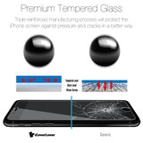 iCoverLover  [2-Pack] iPhone 8 PLUS & 7 PLUS Tempered Glass Screen Protector | Protective iPhone 8 PLUS & 7 PLUS Screen Protectors | Strong iPhone 8 PLUS & 7 PLUS Glass Screen Protector | iCoverLover