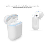 For Apple AirPods 1 & 2 Storage Bag Purple Silicone Protective Box with Impact-resistant, Scratch-proof and Antiloss | AirPods Accessories | iCoverLover