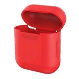 For Apple Airpods 1 & 2 Storage Bag Red Silicone Protective Box with Impact-resistant, Scratch-proof and Antiloss | AirPods Accessories | iCoverLover