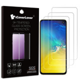 iCoverLover [3-pack] Samsung Galaxy S10e Tempered Glass Screen Protector | Protective Samsung Galaxy S10e Screen Protectors | Strong Samsung Galaxy S10e Glass Screen Protector | iCoverLover