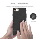 Black Snap Armor iPhone SE 5G (2022), SE (2020) / 8 / 7 / 6s / 6 Case | iCoverLover
