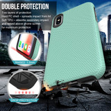 Mint Armour iPhone XS & X Case | Armor iPhone XS & X Covers | Strong iPhone XS & X Cases | iCoverLover