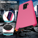 Pink Shockproof Protective Samsung Galaxy S9 PLUS Case | Armor Samsung Galaxy S9 Plus Cases | Shielding Samsung Galaxy S9 Plus Covers | iCoverLover