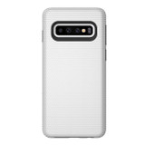 Samsung Galaxy S10 Case Silver Ultra Thin Shockproof PC+TPU Armour Back Cover | Armor Samsung Galaxy S10 Covers | Armor Samsung Galaxy S10 Cases | iCoverLover