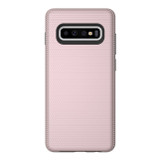 Samsung Galaxy S10 Plus Case Rose Gold Ultra Thin Shockproof PC+TPU Armour Back Cover with Kickstand and Built-in Magnet | Armor Samsung Galaxy S10 Plus Covers | Armor Samsung Galaxy S10 Plus Cases | iCoverLover