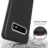 Samsung Galaxy S10 Plus Armour Case, Snap Black