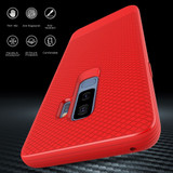 Samsung Galaxy S9 Plus Armour Case, Snap Red