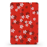 iPad mini 5 (2019) Case Sakura Pattern PU Leather + TPU Three-Fold Holder and Honeycomb Cover | Free shipping across Australia