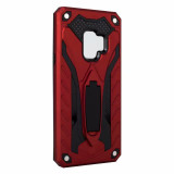 Samsung Galaxy S9+ Plus Case, Armour Strong Shockproof Cover with Kickstand, Red | Armor Samsung Galaxy S9+ Plus Cases | Armor Samsung Galaxy S9+ Plus Covers | iCoverLover