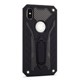 iPhone XS & X Case, Armour Strong Shockproof Cover with Kickstand, Black | Armor iPhone XS & X Cases | Armor iPhone XS & X Covers | iCoverLover