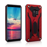 Samsung Galaxy S9 Case, Armour Strong Shockproof Cover with Kickstand, Red | Armor Samsung Galaxy S9 Cases | Armor Samsung Galaxy S9 Covers | iCoverLover