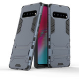 Samsung Galaxy S10 5G Case Navy Blue PC+TPU Protective Back Shell with Impact Protection, Scratch Resistance, Kickstand