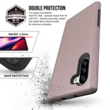 Galaxy Note 10 Rose Gold Armour Back Case | iCoverLover