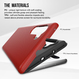 Galaxy Note 10 Red Armour Back Case | iCoverLover