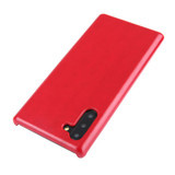 Red Elegant Genuine Leather Samsung Galaxy Note 10 Case | Samsung Galaxy Note 10 Genuine Leather Covers | Samsung Galaxy Note 10 Leather Cases | iCoverLover