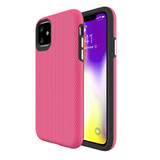 iPhone 11 Case Pink Armour Back Shell Cover | iCoverLover