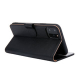 For iPhone 11 Pro Max Case Fashion Cowhide Genuine Leather Wallet Protective Cover | iCoverLover.com.au
