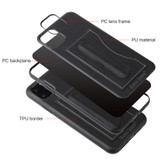 For iPhone 11 Pro Case Luxury Leather Back Shell Protective Cover, Kickstand | iCoverLover.com.au