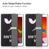 For iPad 10.2in (2021,2020,2019) Case Colored Drawing Folio Leather , Smart Flip Cover, Big Eye Me) iPad Cases | iCoverLover.com.au