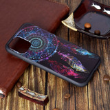For iPhone 11 Pro Coloured Drawing Pattern Shockproof TPU Protective Case, Colorful Flower