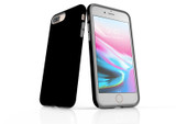 Plain Black.jpg - iPhone 8 Plus Tough Case In Matte