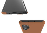 Solid Brown - Samsung Galaxy Note 10+ Plus Tough Case In Matte