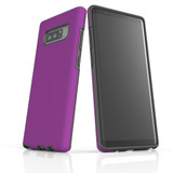 Solid Purple - Samsung Galaxy Note 10+ Plus Tough Case In Matte