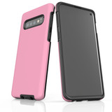 Samsung Galaxy S10 Case, Armour Tough Protective Cover, Pink