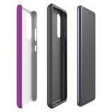 Samsung Galaxy S20 FE Case Protective Cover, Purple | iCoverLover.com.au | Phone Cases
