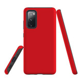 Samsung Galaxy S20 FE Case Protective Cover, Red | iCoverLover.com.au | Phone Cases