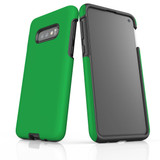 Samsung Galaxy S10e Case, Armour Tough Protective Cover, Green