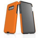 Samsung Galaxy S10e Case, Armour Tough Protective Cover, Orange