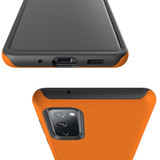 Samsung Galaxy S20 FE Case Protective Cover, Orange | iCoverLover.com.au | Phone Cases