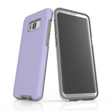 Samsung Galaxy S8+ Plus Case, Armour Tough Protective Cover, Lavender