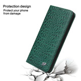 iPhone 11 Case Fierre Shann Crocodile Genuine Cow Wallet Leather Cover | iCoverLover Australia