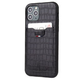 For iPhone 11 Case, Crocodile Pattern PU Leather Card Slot Wallet Cover, | iCoverLover.com.au