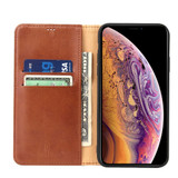 iPhone XR Case Leather Flip Wallet Folio Cover with Stand | Leather iPhone XR Covers | Leather iPhone XR Cases | iCoverLover