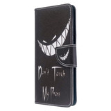 For Samsung Galaxy S20 Ultra Case, Drawing Pattern PU Leather Cover with Stand, Card & Cash Slots | iCoverLover.com.au