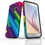 For Samsung Galaxy S7 Protective Case, Rainbow Pattern | iCoverLover Australia