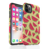 For iPhone 11 Pro Max, 11 Pro, 11, XS Max, XS, X, XR, 8, 7, 6 Plus, Se, 5S, 5 Protective Case, Watermelon | Protective Cases | iCoverLover.com.au